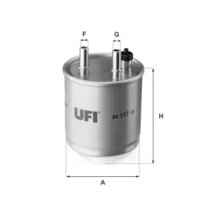 UFI 24.117.00 Fuel Filter