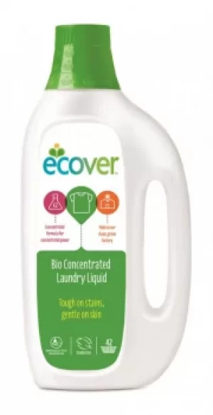 Ecover Laundry Liquid Concentrated Bio 1500ml