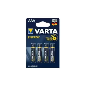 4 LR03 AAA VARTA Energy Value Pack Batteries