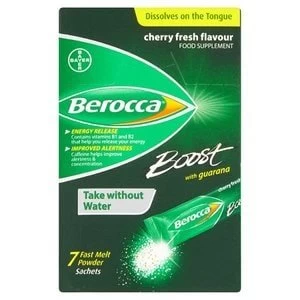 Berocca Boost Energy Vitamin 7 Fast Melt Powder Sachets