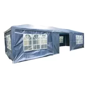 Airwave Party Tent 9x3 Blue - wilko - Garden & Outdoor