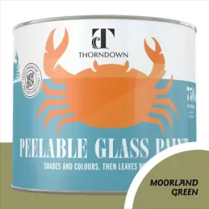 Thorndown Moorland Green Peelable Glass Paint 750ml