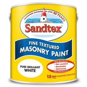 Crown Paints Sandtex Microseal Textured Masonry Paint 2.5L