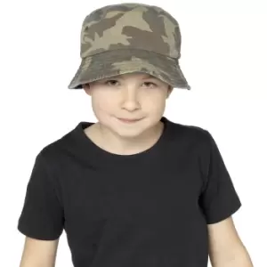 Tom Franks Childrens/Kids T-Kids Camo Bucket Hat (3-6 years) (Camo)