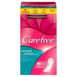 Carefree Breathable Pantyliners 20 Pack