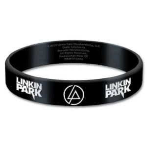 Linkin Park - Classic Logos Gummy Wristband