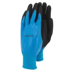 Town & Country Aquamax Gardening Gloves (L) (Blue/Black)