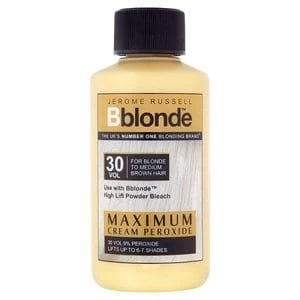 Jerome Russell B Blonde 30 Vol 9 percent Peroxide 9 percent Blonde