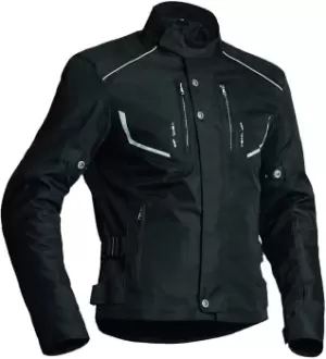 Lindstrands Halden Waterproof Ladies Motorcycle Textile Jacket, black, Size 44 for Women, black, Size 44 for Women