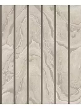 Muriva Woodgrain Panel Wallpaper