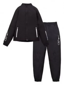 Boys, Nike Youth CR7 Dry Tracksuit - Black, Size L