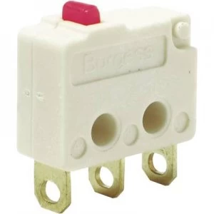 Burgess Microswitch F4T7YCUL 250 V AC 5 A 1 x OnOn IP40 momentary