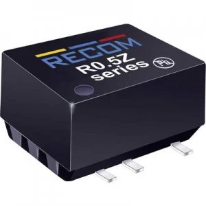 RECOM R0.5Z 0505 DCDC converter SMD 5 Vdc 5 Vdc 100 mA 0.5 W No. of outputs 1 x