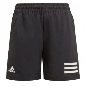 Adidas B Club 3Stripe Shorts Junior Boys - Black/White