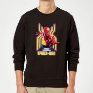 Spider Man Far From Home Friendly Neighborhood Spider-Man Sweatshirt - Black - 5XL