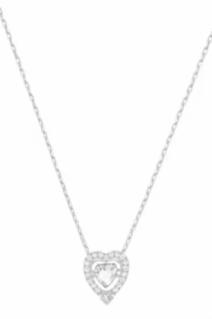 Ladies Swarovski Jewellery Sparkling Heart Necklace 5272365