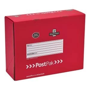 Postpak Red Mailing Box Large Parcel Box Pack of 15 9914826