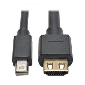 Tripp Lite Mini DisplayPort 1.2 to HDMI Adapter Cable Active 4K 60Hz 6