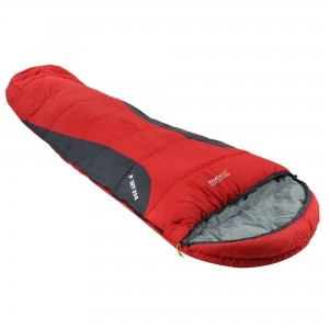 Hilo 300 Double Layer Lined Ripstop Mummy Sleeping Bag Pepper Red