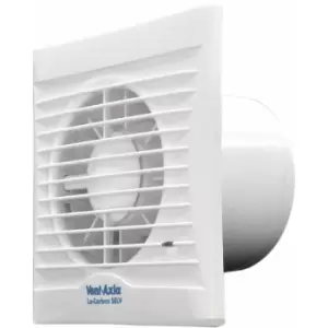 Vent-Axia Silhouette 100H Axial Bathroom, Kitchen and Toilet Fan (454057A)