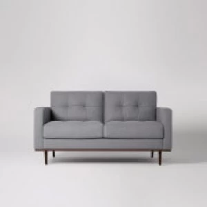Swoon Berlin Smart Wool 2 Seater Sofa - 2 Seater - Pepper