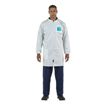 Lab Coat with Collar L - Ansell