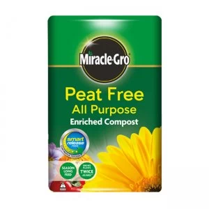 Scotts Miracle-Gro Peat Free All Purpose Compost - 8 Litre
