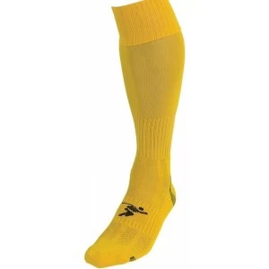Precision Plain Pro Football Socks Infants (UK Size 8-11) Yellow