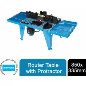Silverline - Router Table with Protractor 850 x 335mm 460793