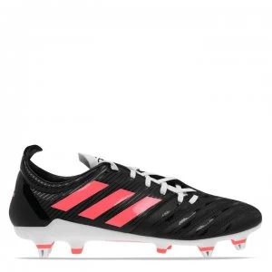 adidas Malice Mens Rugby Boots Soft Ground - Black/Pink