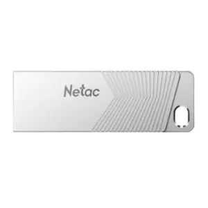 NETAC 64GB USB 3.2 Memory Pen UM1 Zinc Alloy Casing Key Ring Pearl...