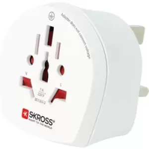 Skross 1.500225-E Travel adapter CA W to UK (BS)