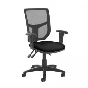 Altino mesh back asynchro operator chair with seat depth adjustment