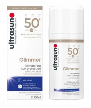 Ultrasun Glimmer Shimmering Sun Protection SPF50+ 100ml