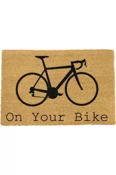 On Your Bike Doormat - Regular 60x40cm