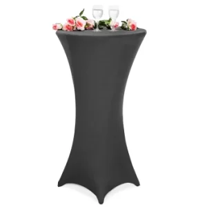 Cocktail Table Cover Anthracite 60cm
