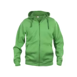 Clique Mens Basic Full Zip Hoodie (XL) (Apple Green)