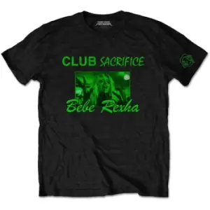 Bebe Rexha - Club Sacrifice Unisex XX-Large T-Shirt - Black