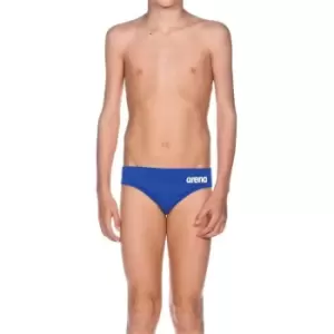 Arena Solid Swimming Briefs Junior Boys - Blue