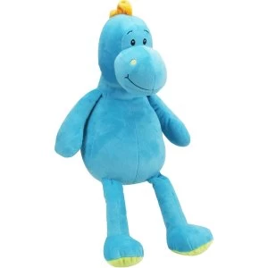 Super Soft Friendly Dino 12.5" Plush (Blue)