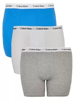 Calvin Klein Big & Tall 3Pk Boxer Briefs - Multi