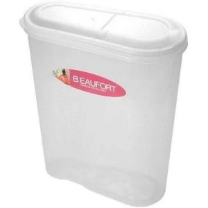 Beaufort Food Container Cereal /Dry Food 3L Clear