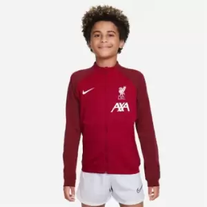Nike Liverpool Anthem Away Jacket 2023 2024 Juniors - Red
