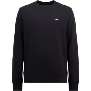 J LINDEBERG Casual Crew Sweatshirt - Black