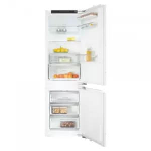 Built-In Frost Free Fridge Freezer with LED - White