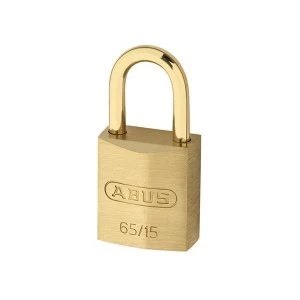 ABUS Mechanical 65MB/15mm Solid Brass Padlock Carded