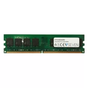 V7 2GB DDR2 PC2-5300 667Mhz DIMM Desktop Memory Module - V753002GBD