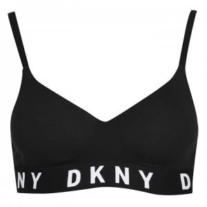 DKNY Cozy Boyfriend Push Up Bra - Black