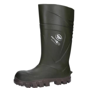 Bekina Steplite XCI Full Safety Wellington Boots Size 13 Green Ref