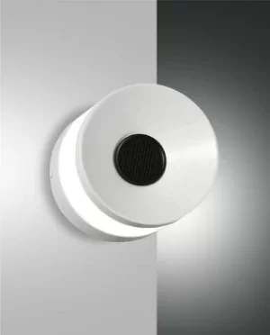 Billie Integrated LED Wall Light White Glass